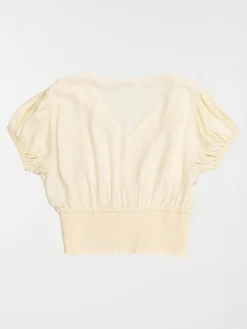 Blouse vanille fille (XXS-M)