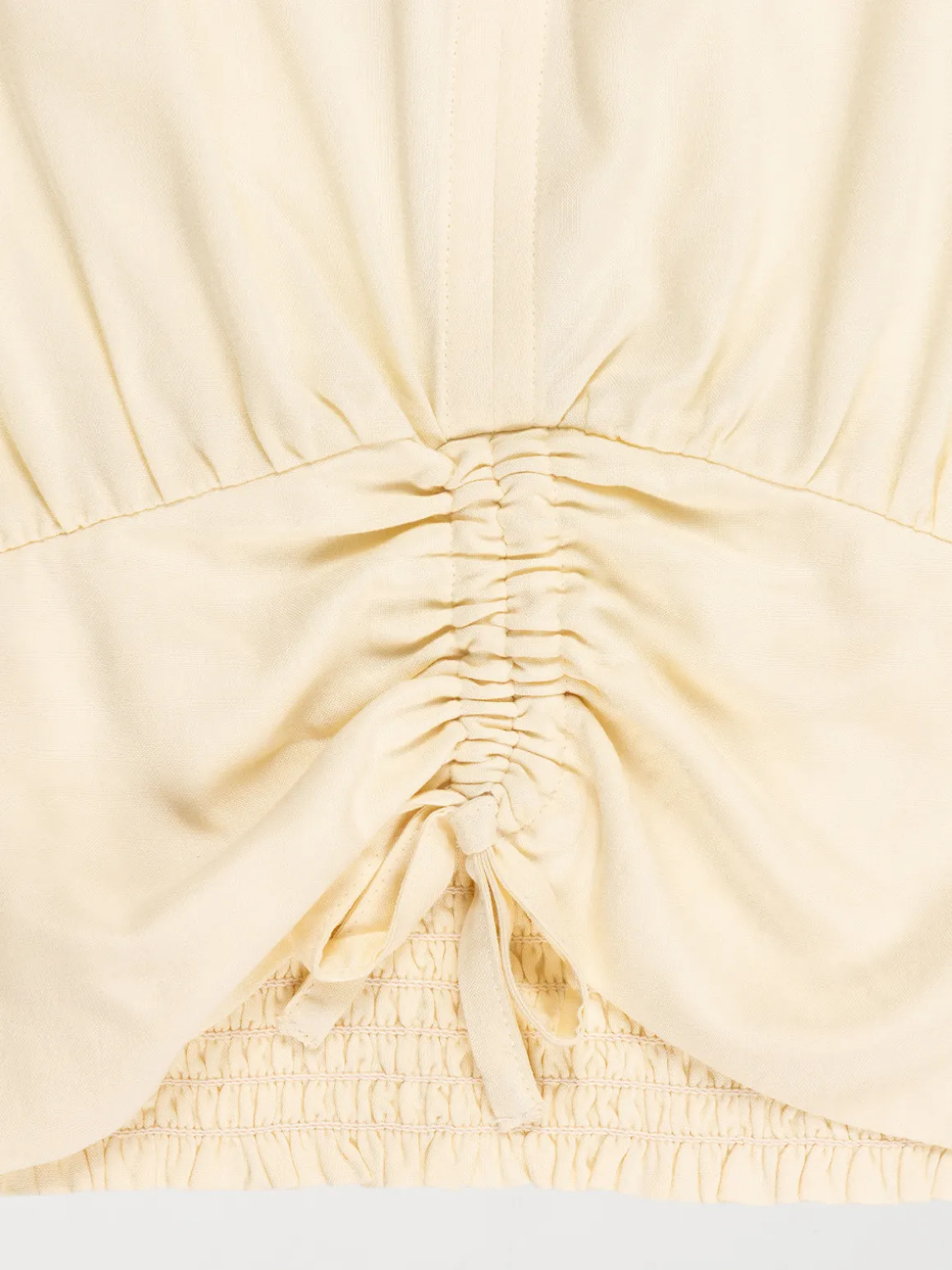 Blouse vanille fille (XXS-M)