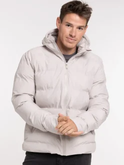 Blouson à capuche coloris mist homme
