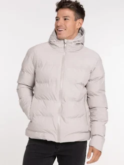 Blouson à capuche coloris mist homme