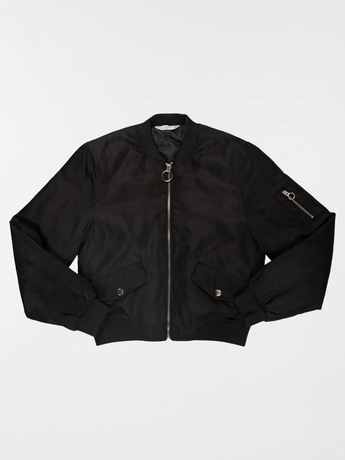 Blouson bombers noir fille (XXS-M)