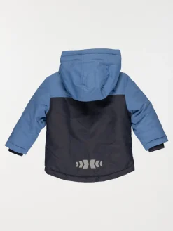 Blouson capuche garçon bicolore (3-24M)