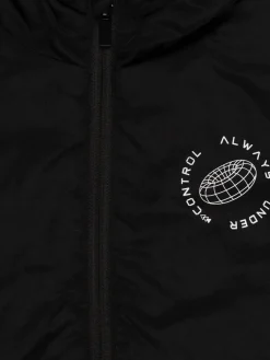 Blouson capuche garçon noir (3-12A)