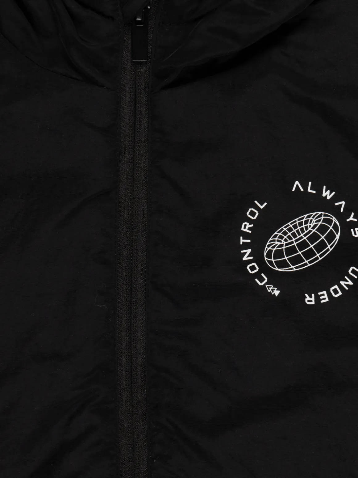 Blouson capuche garçon noir (3-12A)