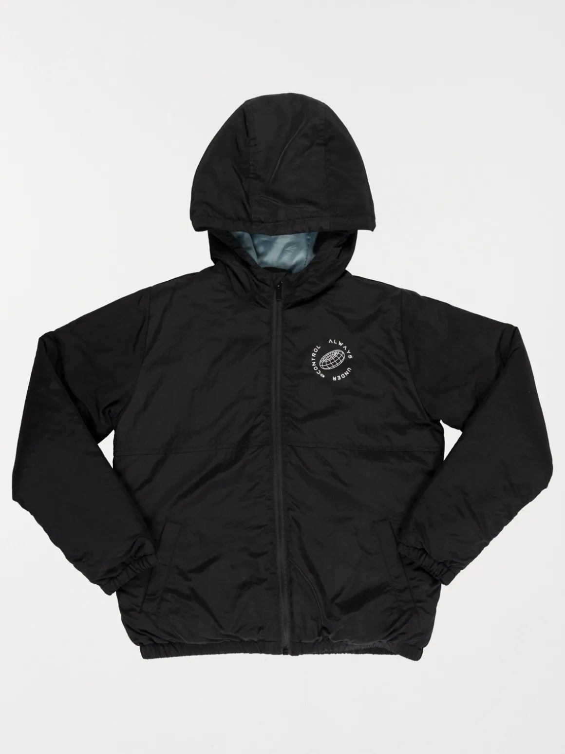 Blouson capuche garçon noir (3-12A)