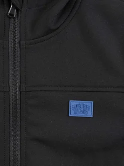 Blouson capuche garçon noir (3-12A)