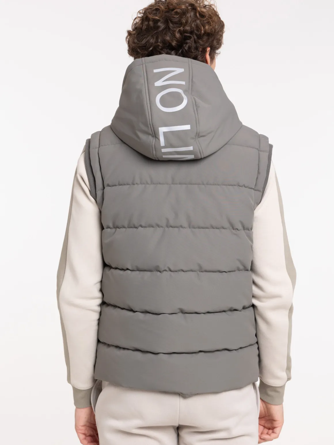 Blouson capuche sans manches homme