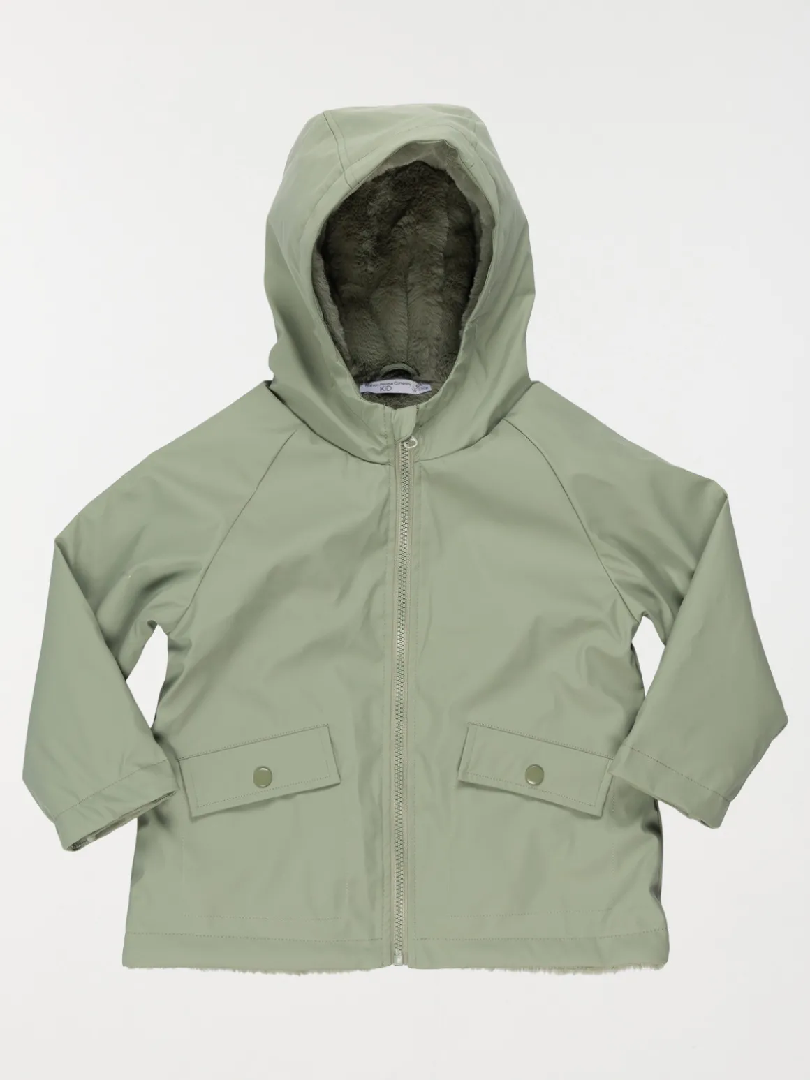 Blouson vert camou fille (3-12A)