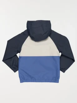 Blouson zippé tricolore garçon (3-12A)