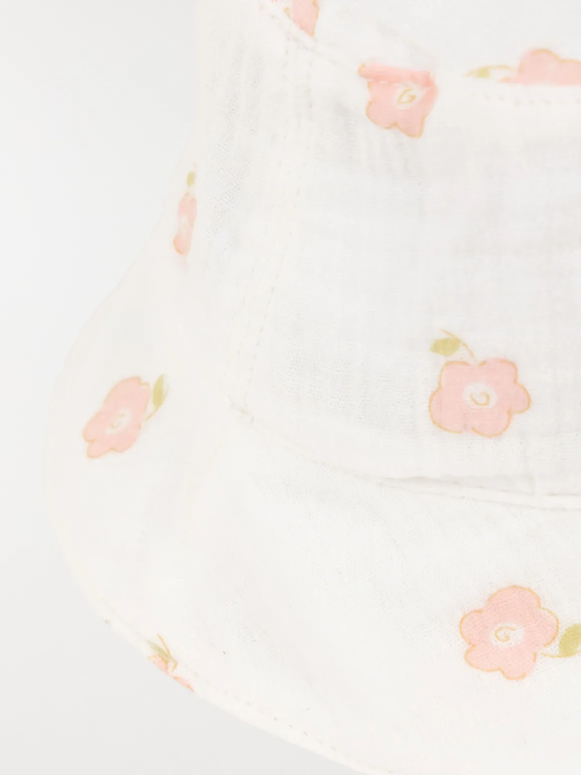 Bob écru double gaze de coton fille