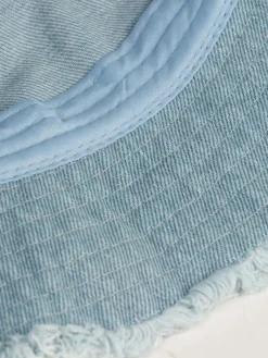 Bob frangé denim stone femme