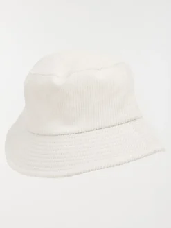 Bob velours écru femme