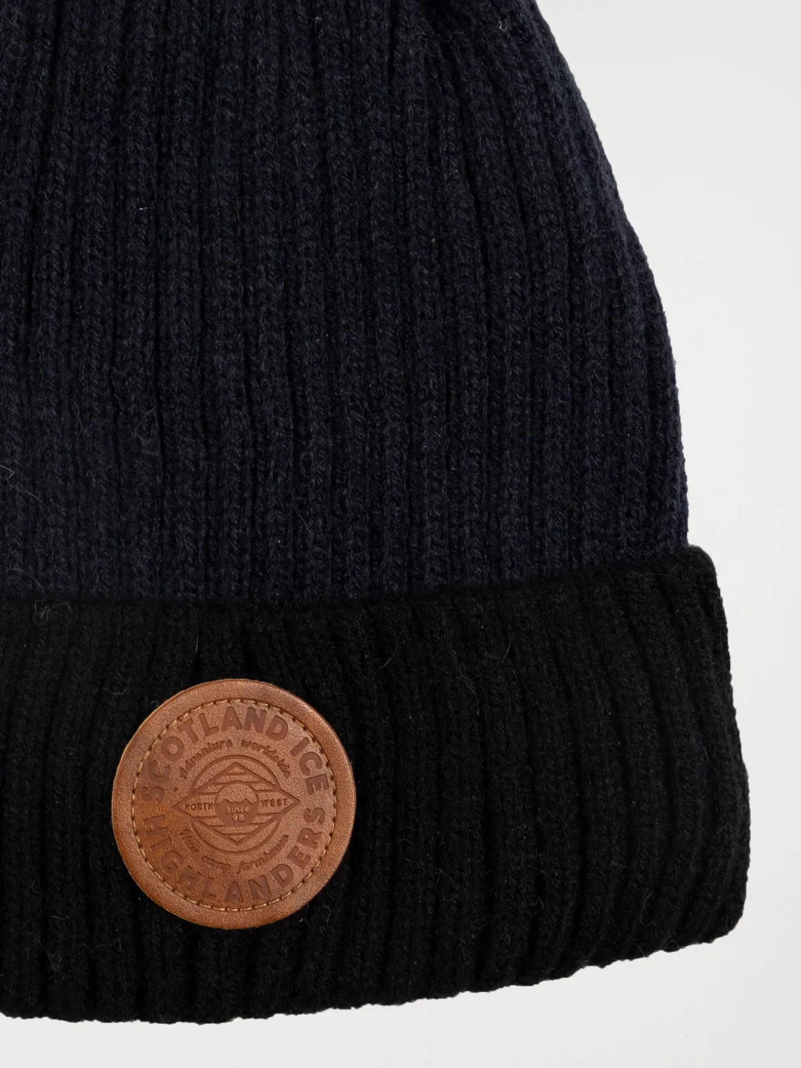 Bonnet bicolore doublure polaire homme