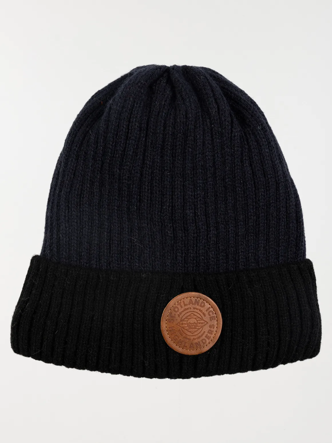 Bonnet bicolore doublure polaire homme