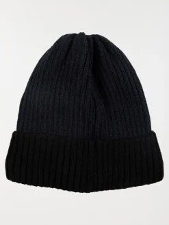 Bonnet bicolore doublure polaire homme