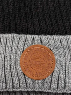 Bonnet bicolore garçon