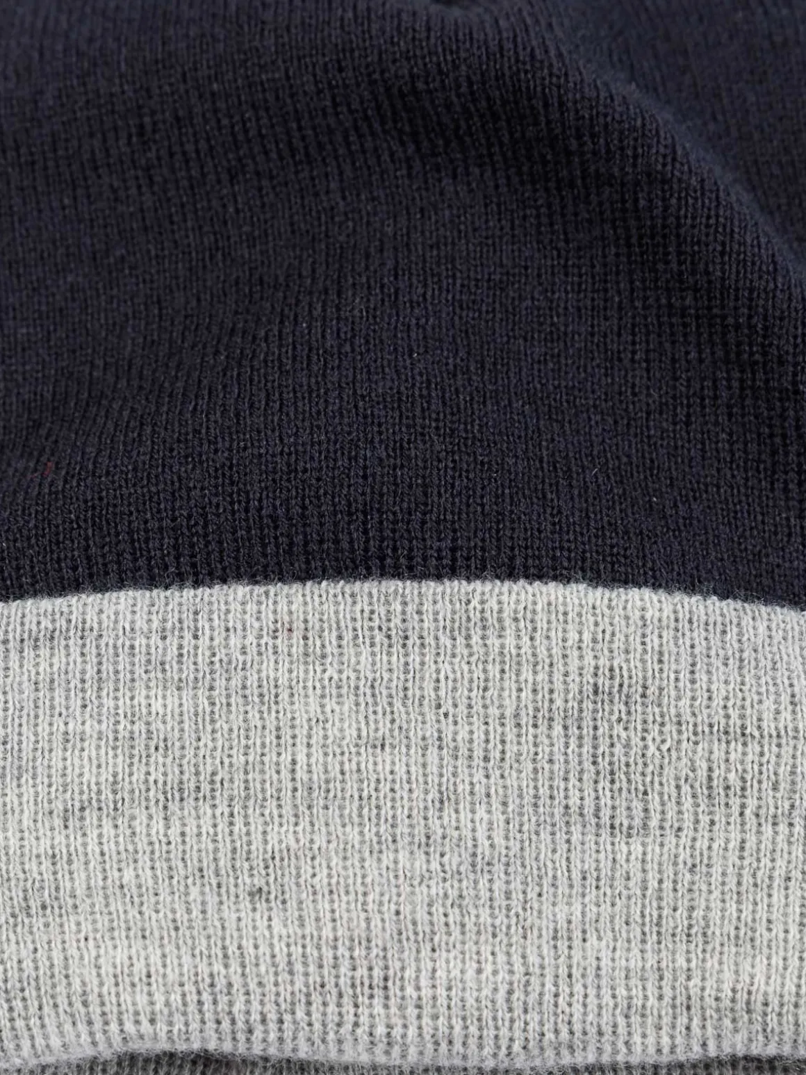 Bonnet bicolore homme