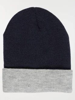 Bonnet bicolore homme