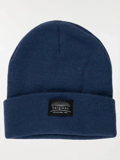 Bonnet bleu minéral homme