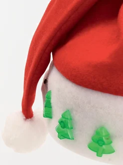 Bonnet de Noël sapins lumineux