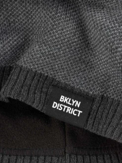 Bonnet homme gris anthracite chiné