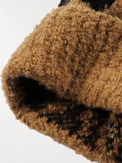 Bonnet léopard femme