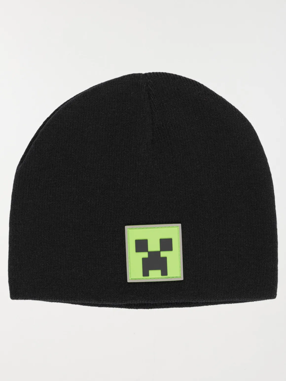 Bonnet Minecraft noir garçon
