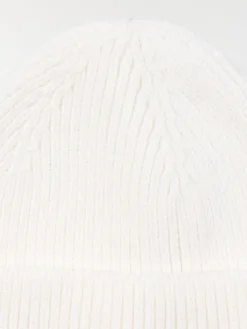Bonnet revers écru fille