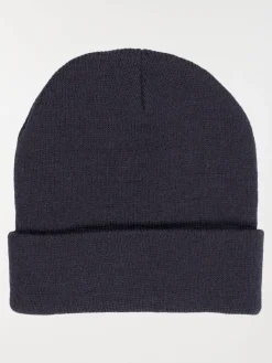 Bonnet revers marine garçon