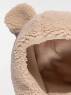 Bonnet sherpa oreilles 3D bébé