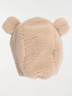 Bonnet sherpa oreilles 3D bébé