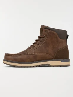 Boots à lacet marron homme (40-45)