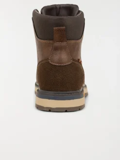 Boots à lacet marron homme (40-45)