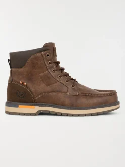 Boots à lacet marron homme (40-45)