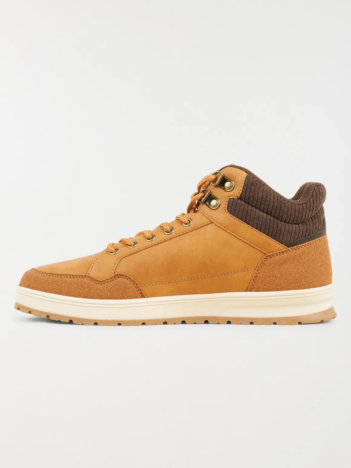 Boots à lacets tan homme (40-46)
