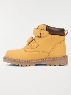 Boots camel scratchs garçon (24-30)