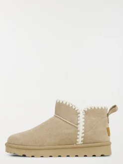 Boots coloris beige femme (36-41)