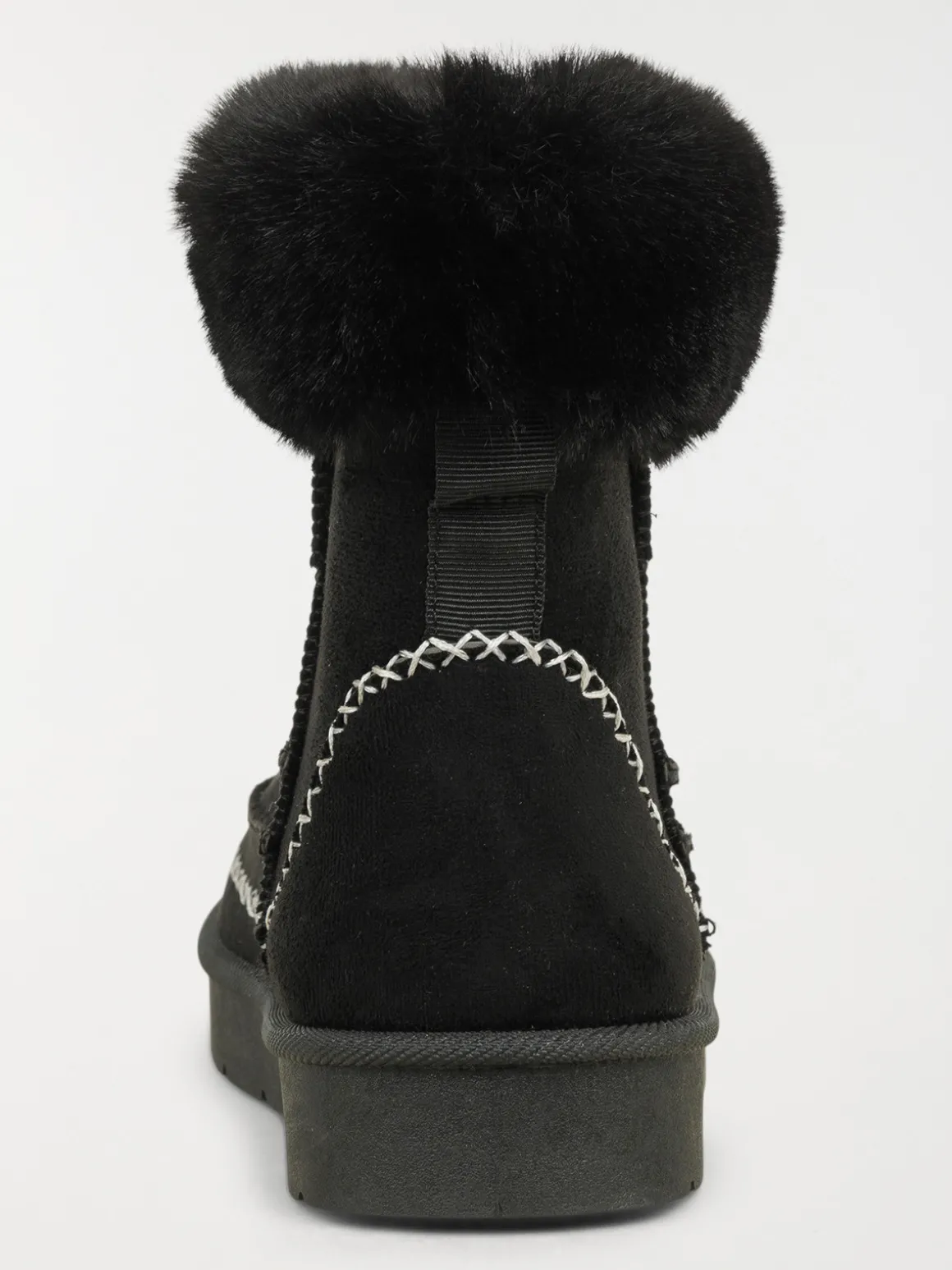 Boots coloris noir femme (36-41)