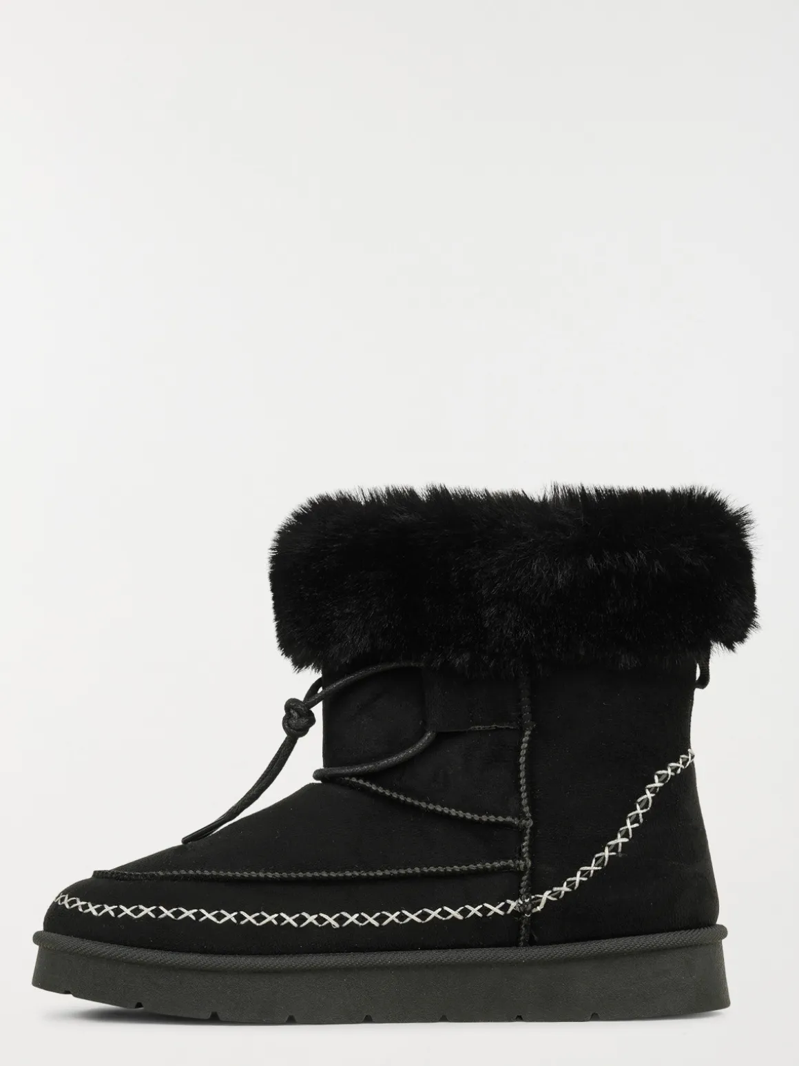 Boots coloris noir femme (36-41)