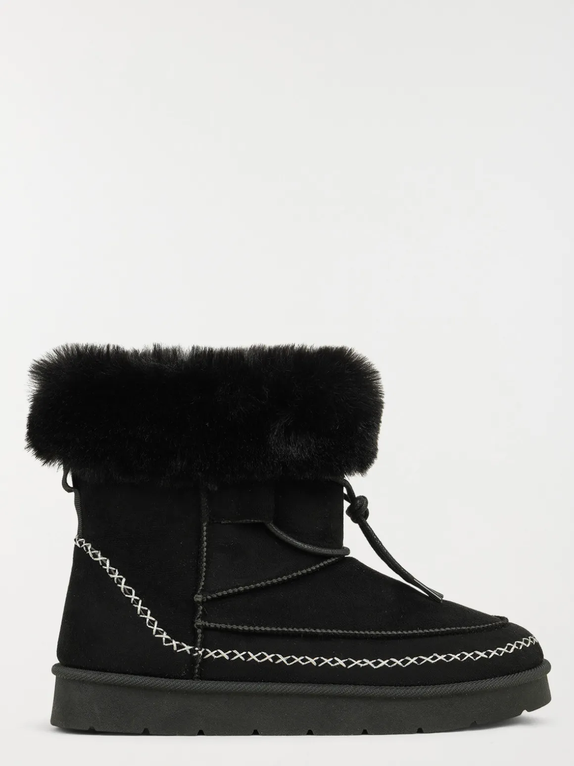 Boots coloris noir femme (36-41)