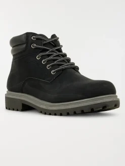 Boots coloris noir homme (40-46)