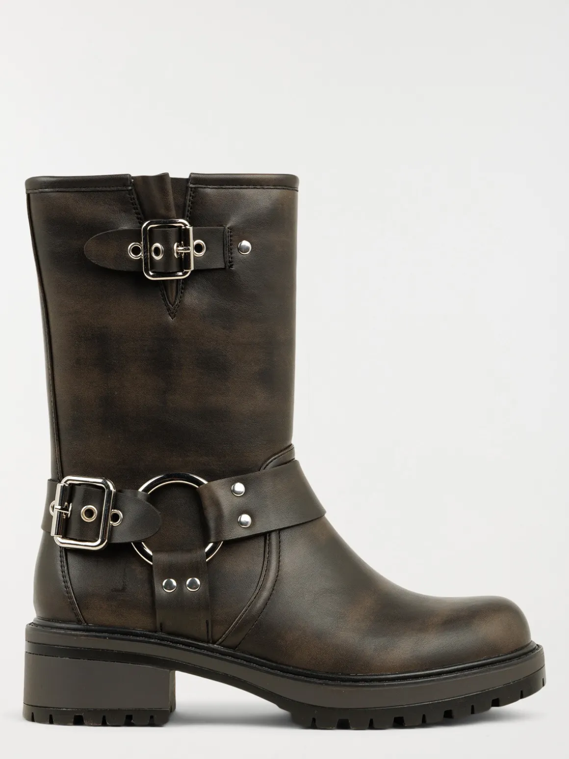Boots femme brides fantaisies (36-41)