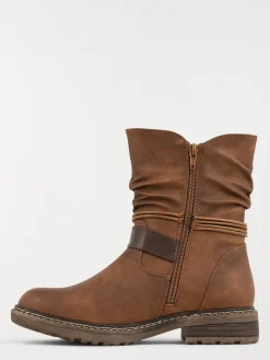 Boots femme brides fantaisies (36-41)