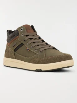Boots kaki à lacets homme (40-45)