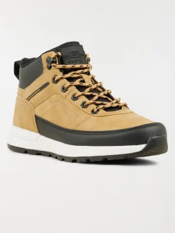 Boots lacets camel homme (40-46)