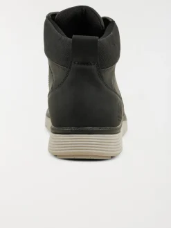 Boots lacets noires homme (40-46)