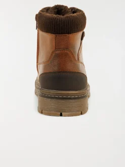 Boots marrons lacets homme (41-46)
