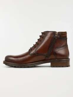Boots marrons lacets homme (41-46)