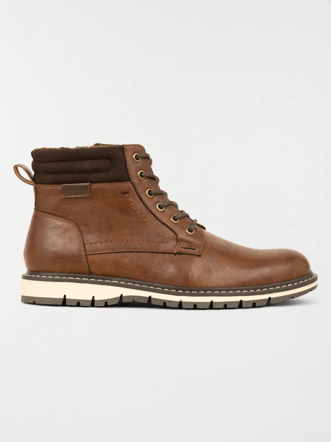 Boots montantes marrons homme (40-46)
