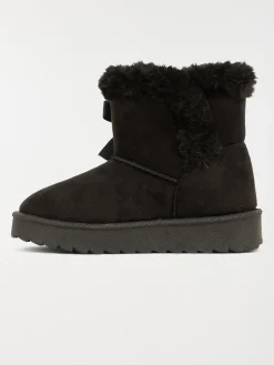 Boots noires fille (24-30)